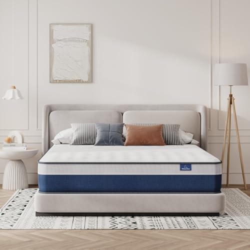 Twin 12 Inch Innerspring Hybrid Mattress with Memory Foam and Pocket Spring M7771