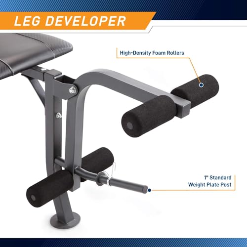 80lbs to 100 lbs Vinyl-Coated Weight Set with Weight Bench U607