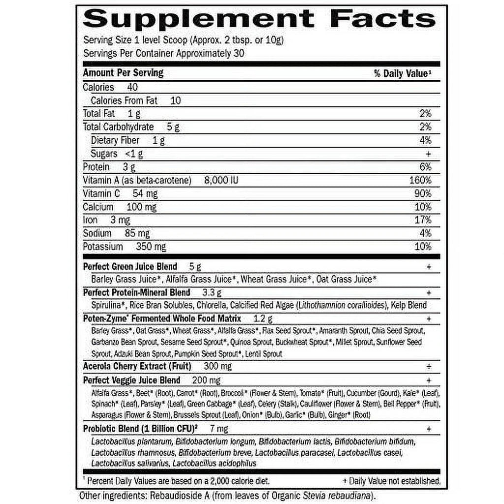 Super Greens 10.58oz Q12460