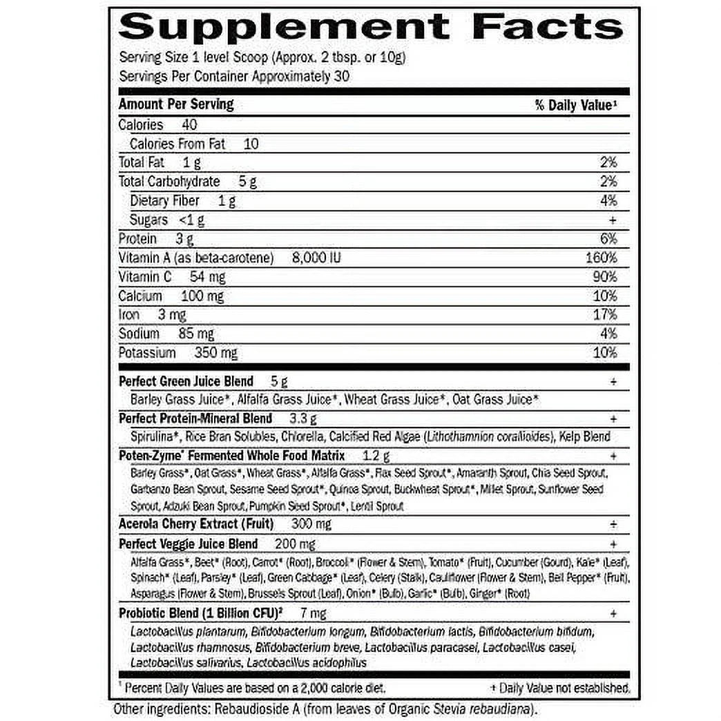 Super Greens 10.58oz Q12460