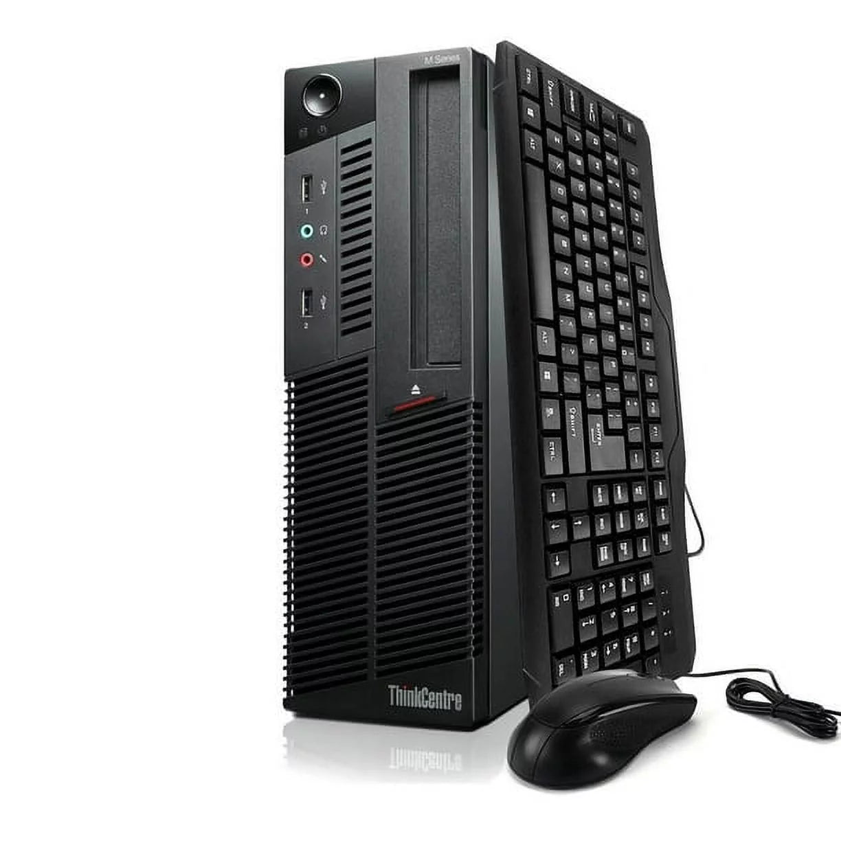 Desktop Computer Tower PC Intel Quad-Core i5 3.2GHz Processor 16GB RAM 2TB Hard Drive Windows 11 Pro with 22" LCD Monitor Keyboard and Mouse X29236