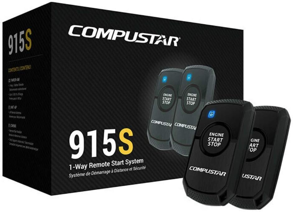 1 Button Remote Start System D8333