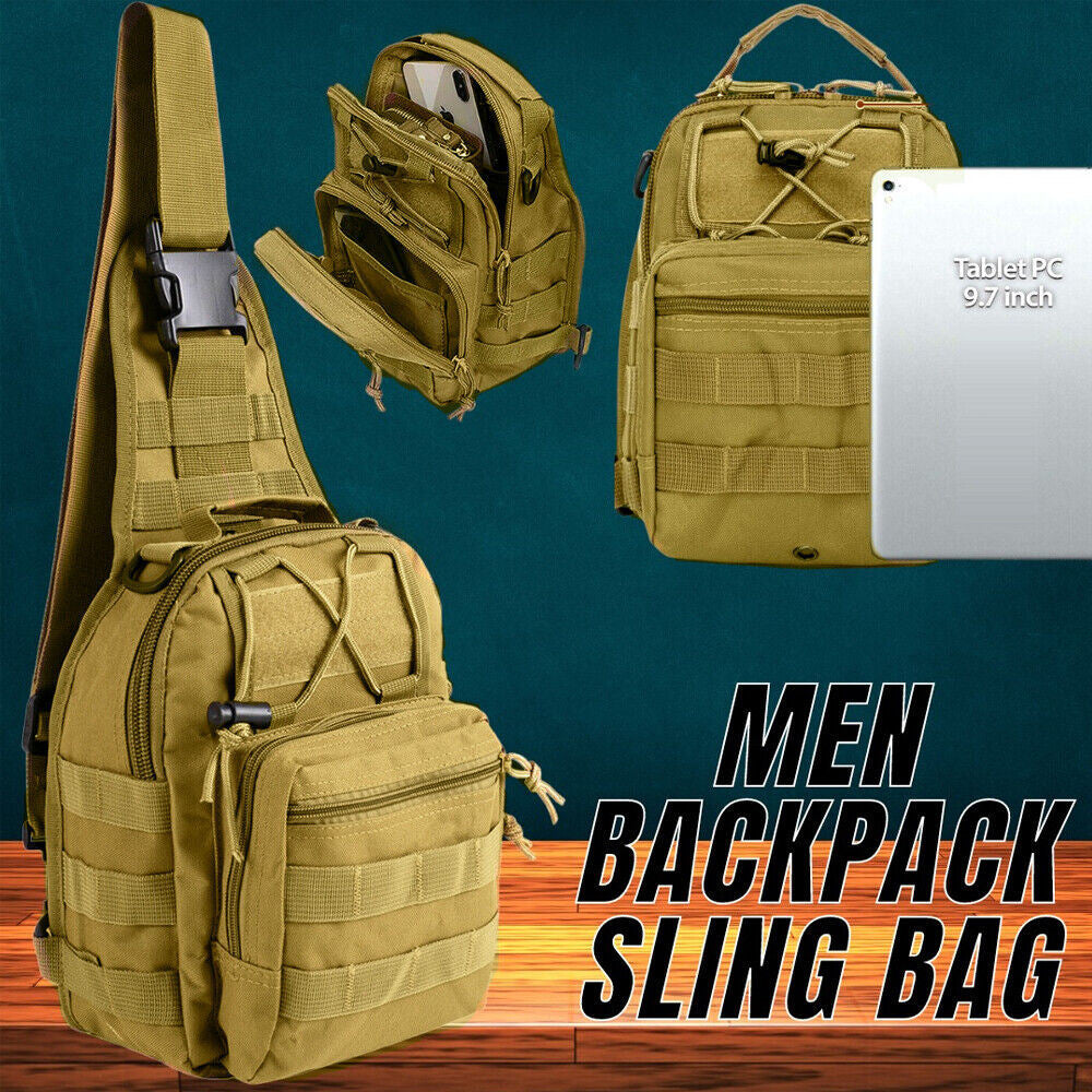 Waterproof Tactical Sling Shoulder Bag G383