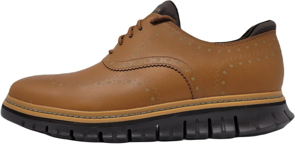 British Tan Java Wing Oxford Shoes O838