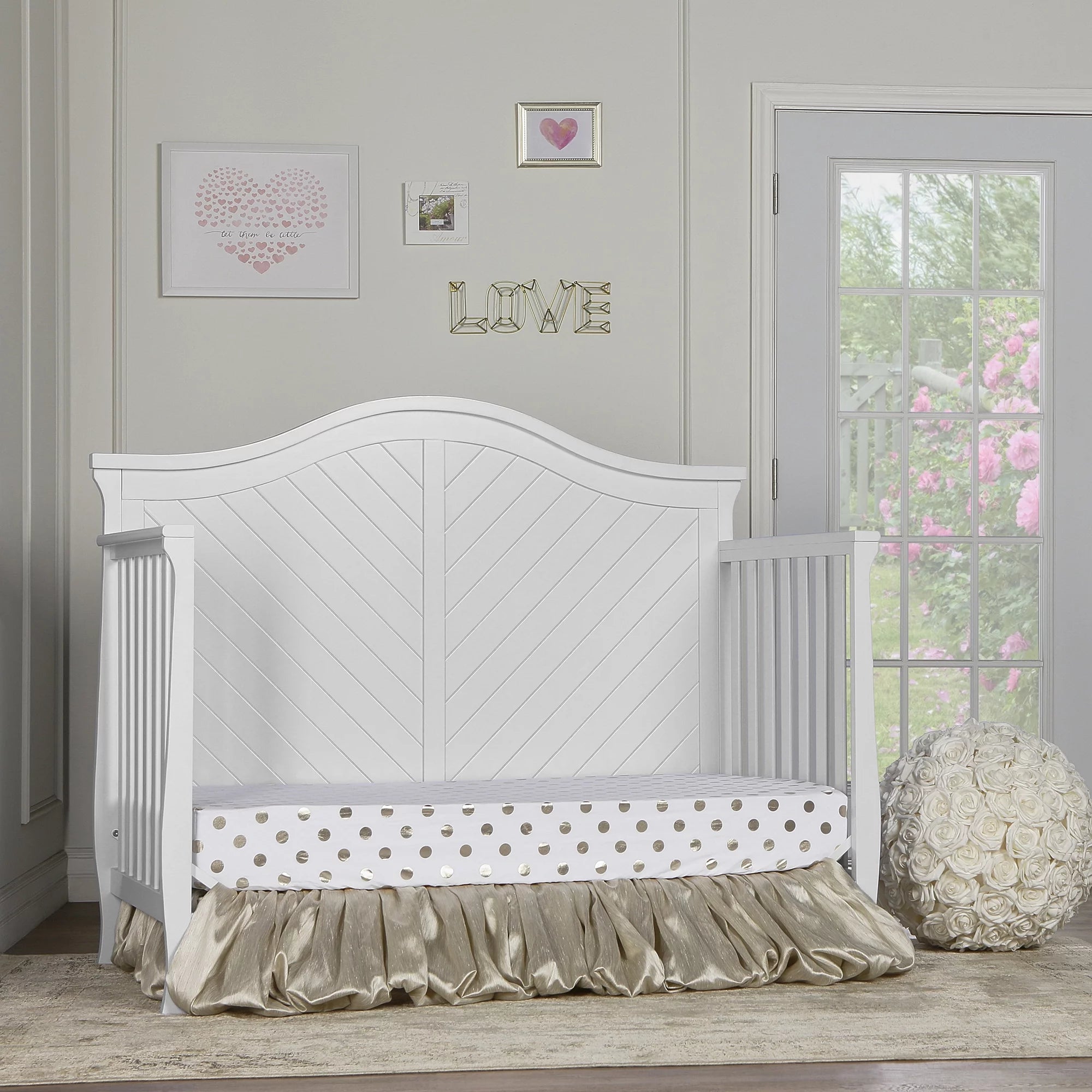 5-in-1 Convertible Crib A320850