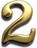 Brass Numbers 2 Inch Solid Brass Number 2 B891078
