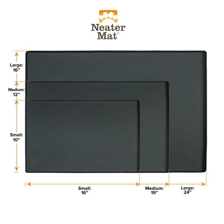Waterproof Silicone Pet Bowls Mat L60247