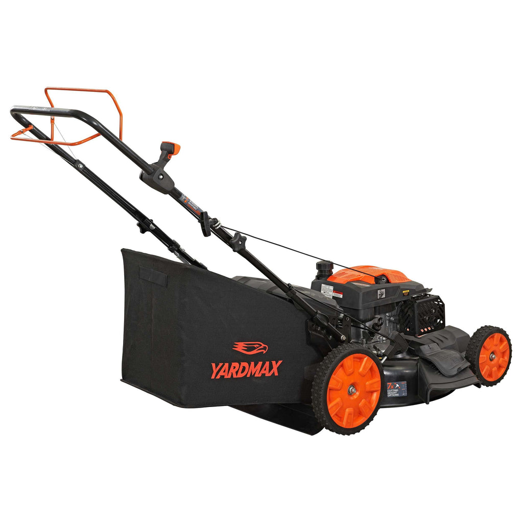 22 in. 201cc 3-in-1 Gas Walk Behind Self Propelled Lawn Mower G546561