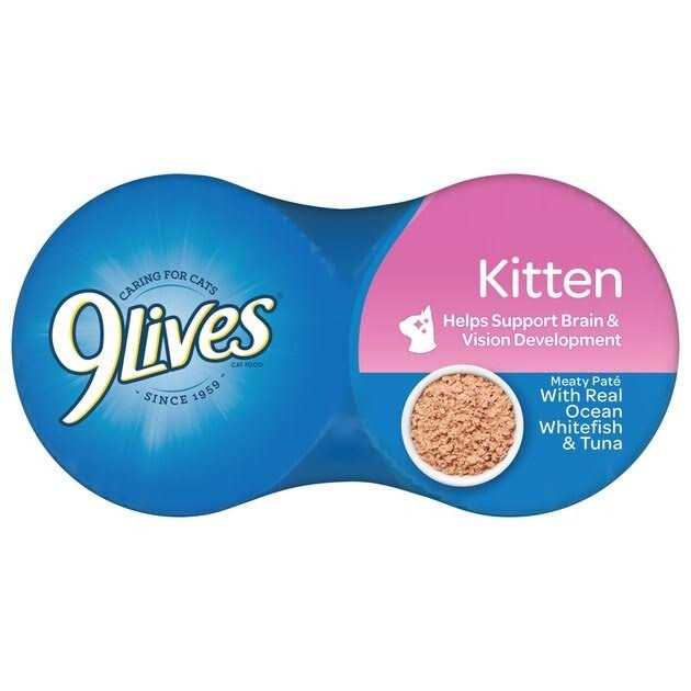 Wet Kitten Food Meaty Pat With Real Ocean Whitefish & Tuna G198