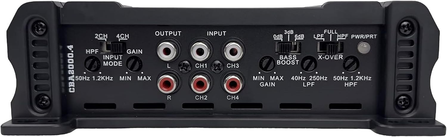 4 Channel 1000W RMS Class A/B Multichannel Amplifier U853625