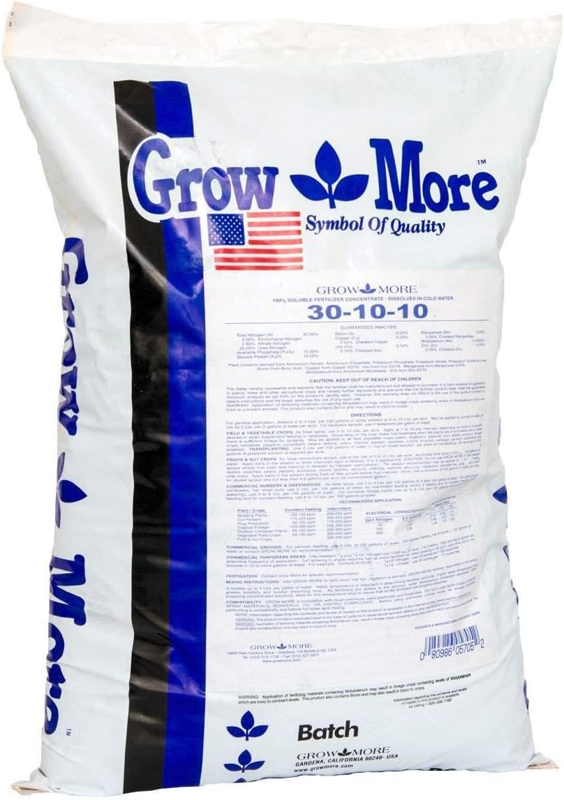 25-Pound Water Soluble Fertilizer 30-10-10 W9032