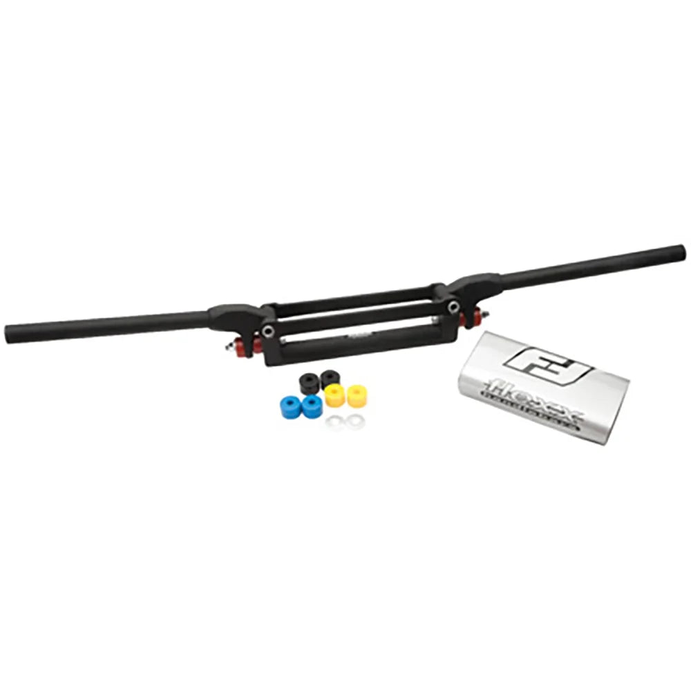 1 1/8 Handlebar 10 Degree Moto Black F734