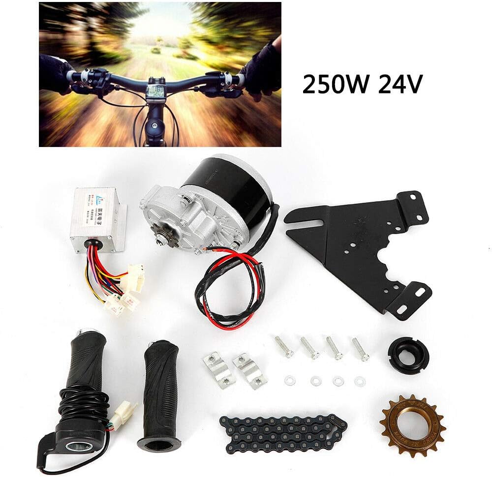 24V 250W Electric Bicycle Motor Conversion Kit for 16"-28" Bike U53238