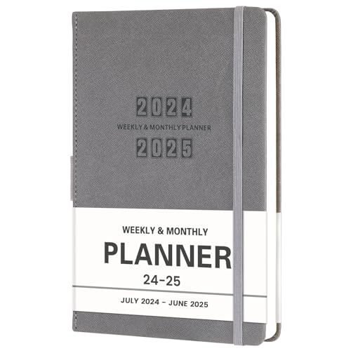 12-Months Weekly Monthly Planner, 5.75" x 8.25", Brown P962111