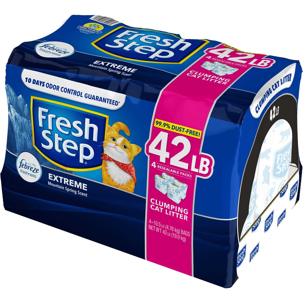 Fresh Step Extreme Clumping Cat Litter with Febreze Y659