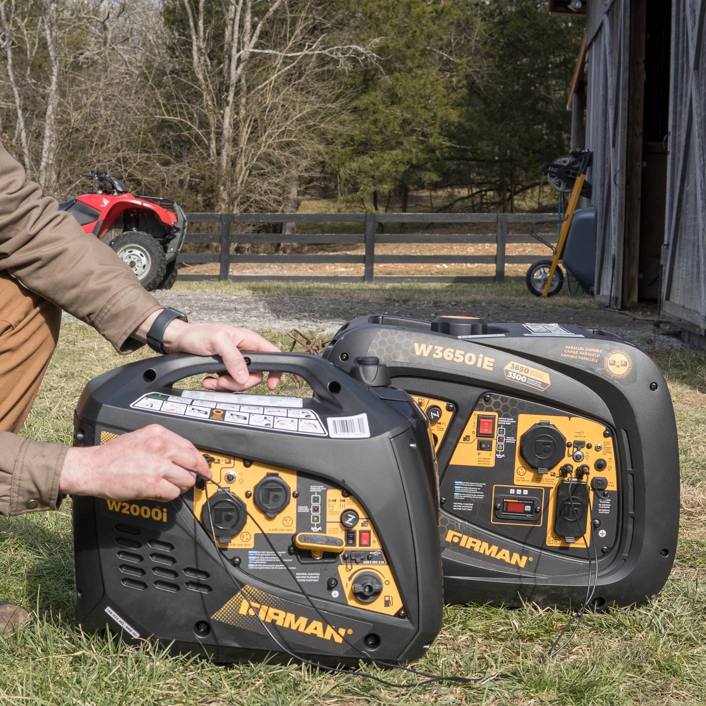 1600/2000 Watt Gasoline Powered Inverter Generator X1290