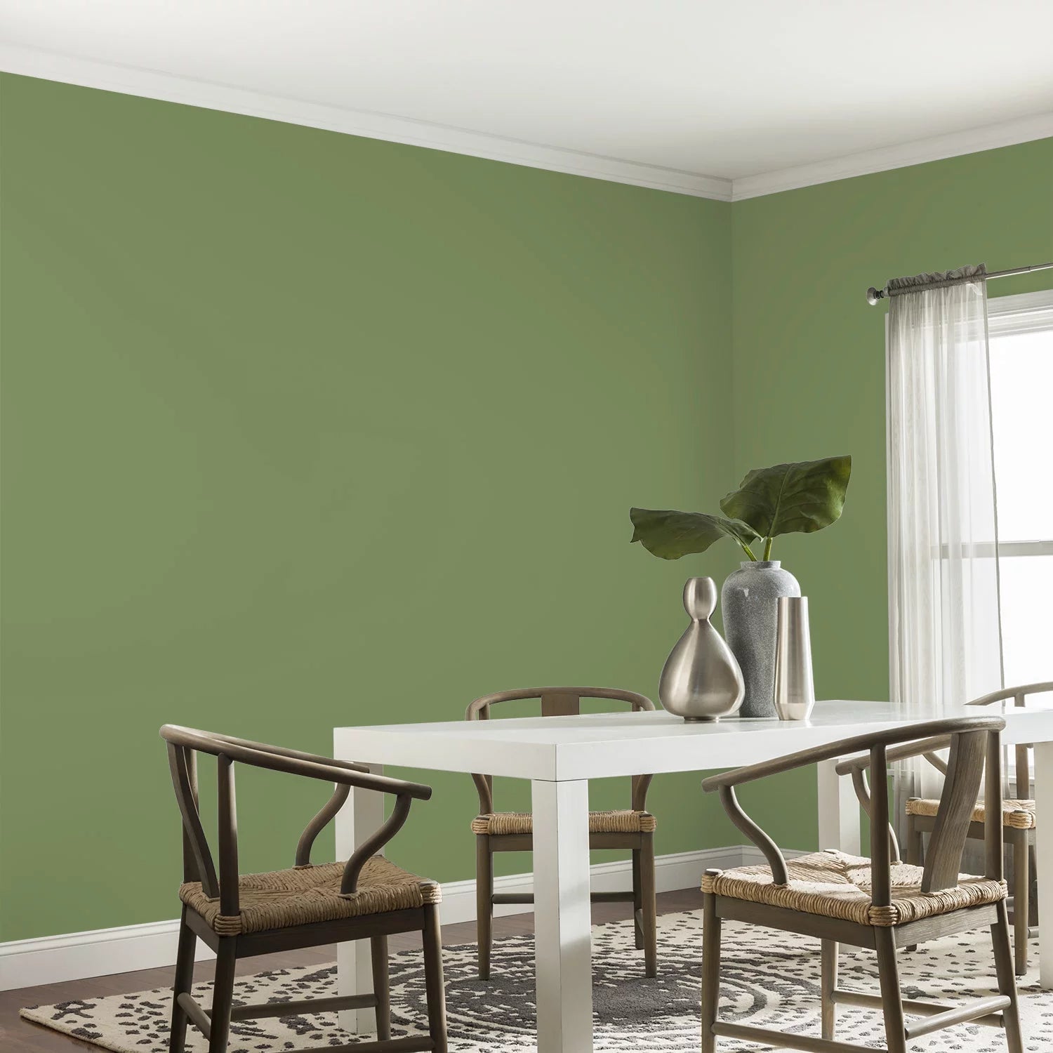 Green Eggshell Interior Paint 1 Gallon J9624